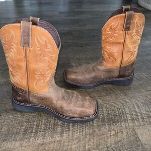 Justin Men's Actuator Brown Composite Toe Static Dissipative Work Boot SE4300 8D